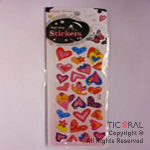 STICKER CORAZONES HS5432-5 x 12